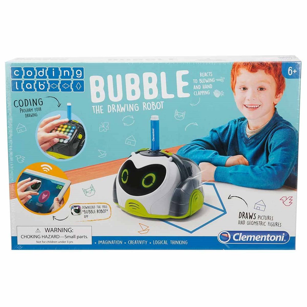 Breadcrumbut, Clementoni, Clementoni Bubble Eğitici Tasarım Robotu 75052TR