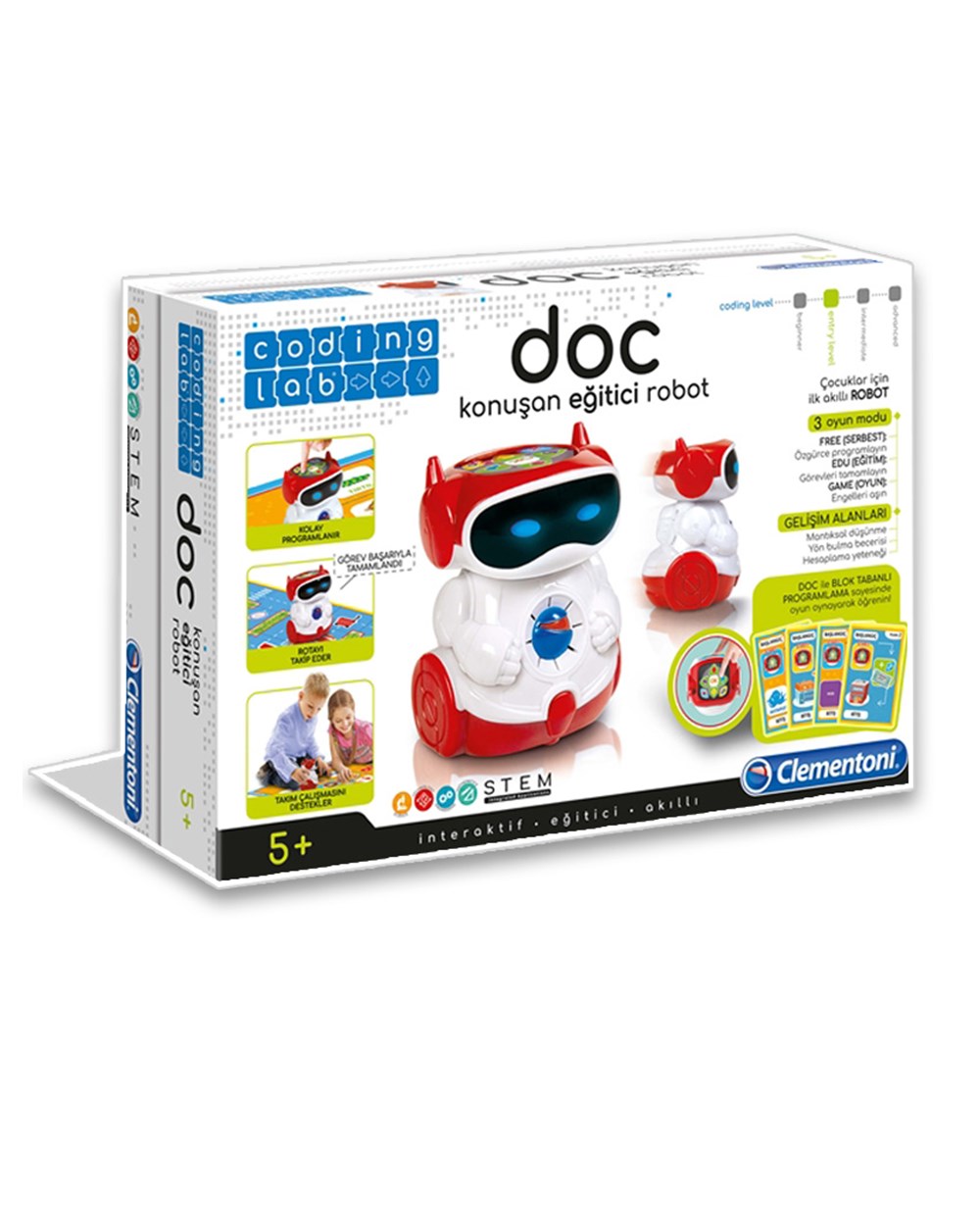 Breadcrumbut, Clementoni, Clementoni Doc Eğitici Konuşan Robot 64309