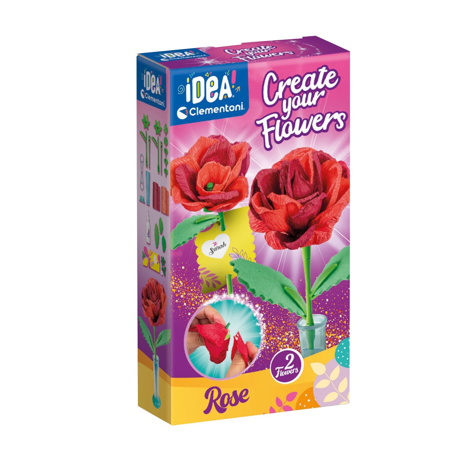 Breadcrumbut, Clementoni, Clementoni Idea Çiçek Gül Tasarım Seti 18877
