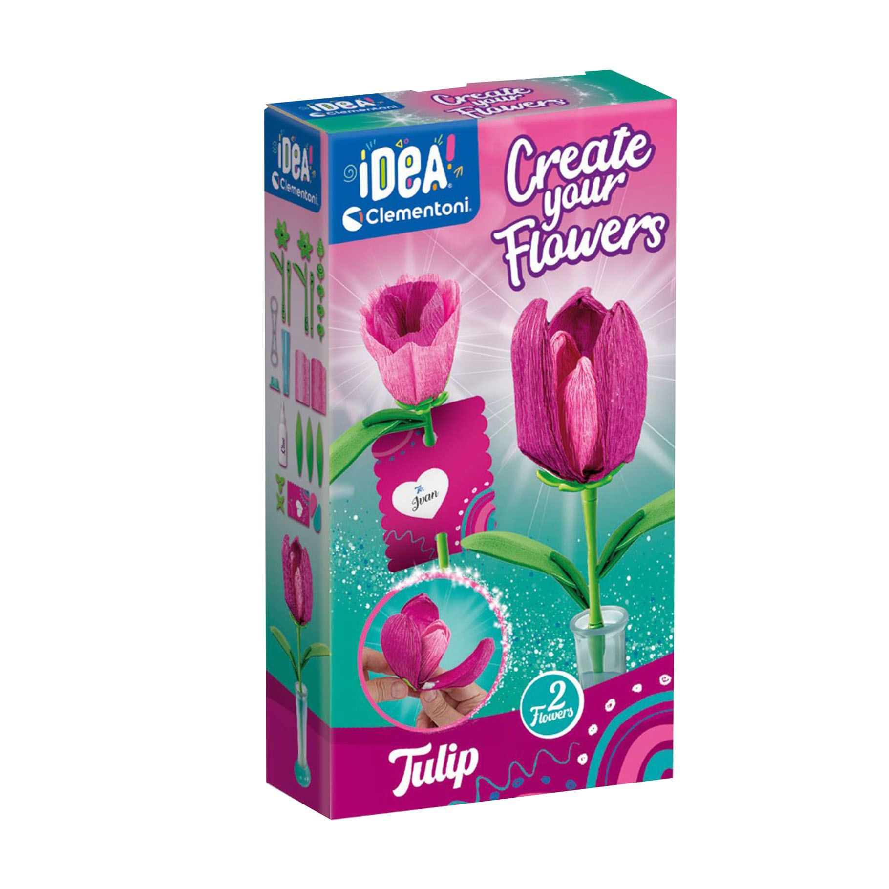 Breadcrumbut, Clementoni, Clementoni Idea Çiçek Lale Tasarım Seti 18878