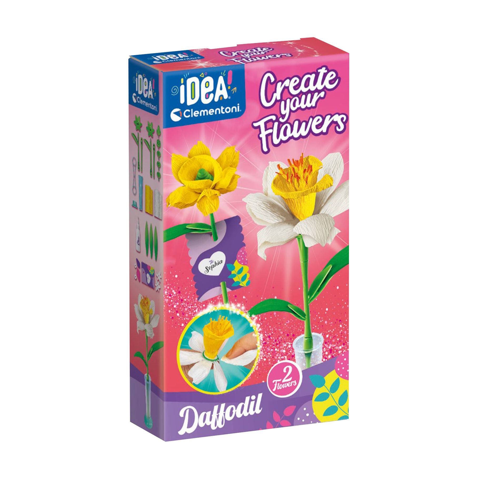 Breadcrumbut, Clementoni, Clementoni Idea Çiçek Nergis Tasarım Seti 18876