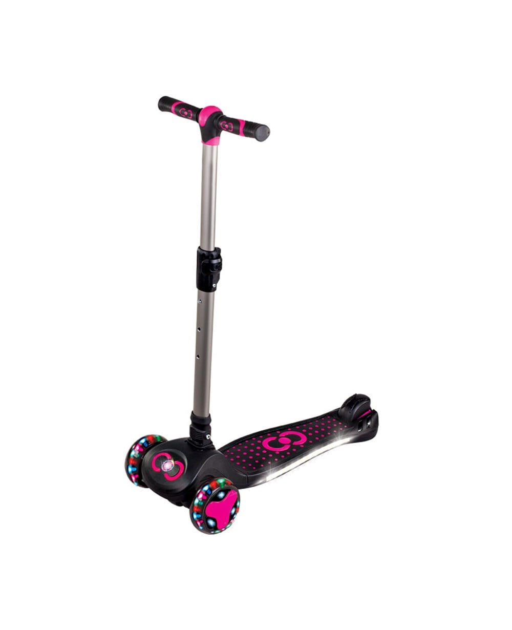 Breadcrumbut, Furkan Toys, COOL WHEELS NOVA LED IŞIKLI SCOOTER FR59199 PEMBE