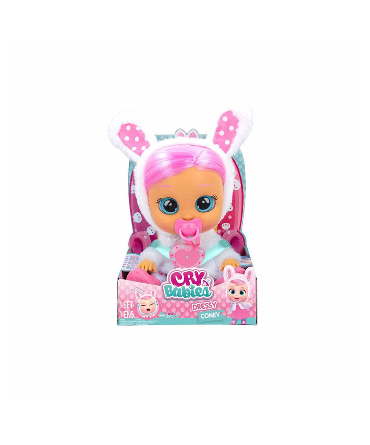 Breadcrumbut, CRY BABIES, Cry Babies Ağlayan Bebekler Moda Serisi CYB23000 Coney