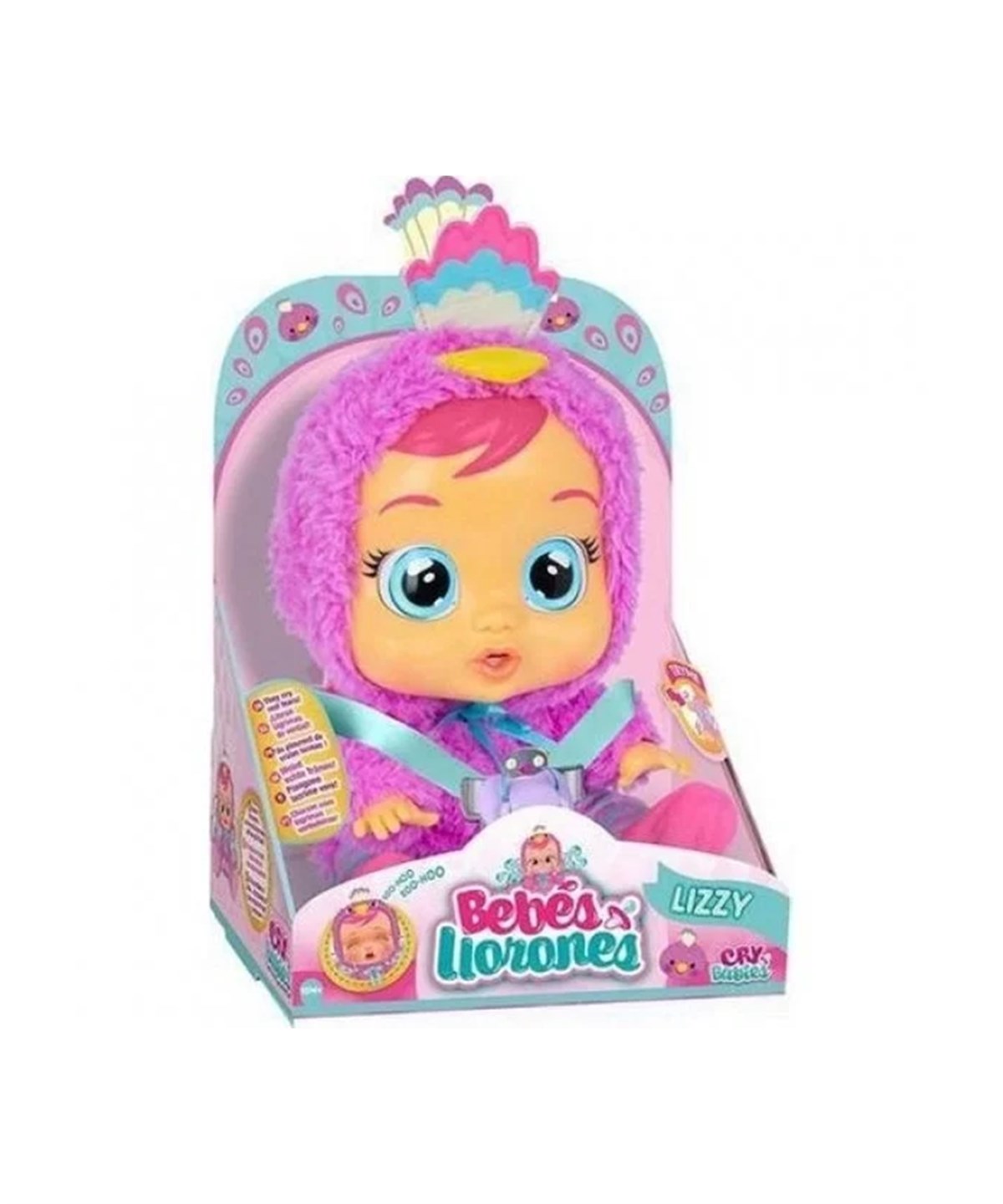 Breadcrumbut, CRY BABIES, Cry Babies Ağlayan Bebekler S:7 CYB21000 Lizzy