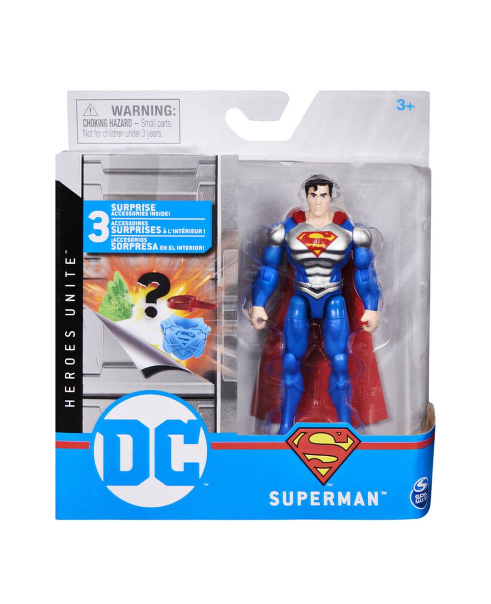 Breadcrumbut, DC Batman, DC Comics Sürpriz Aksesurları Figürler 99463 Battle Armor Süperman
