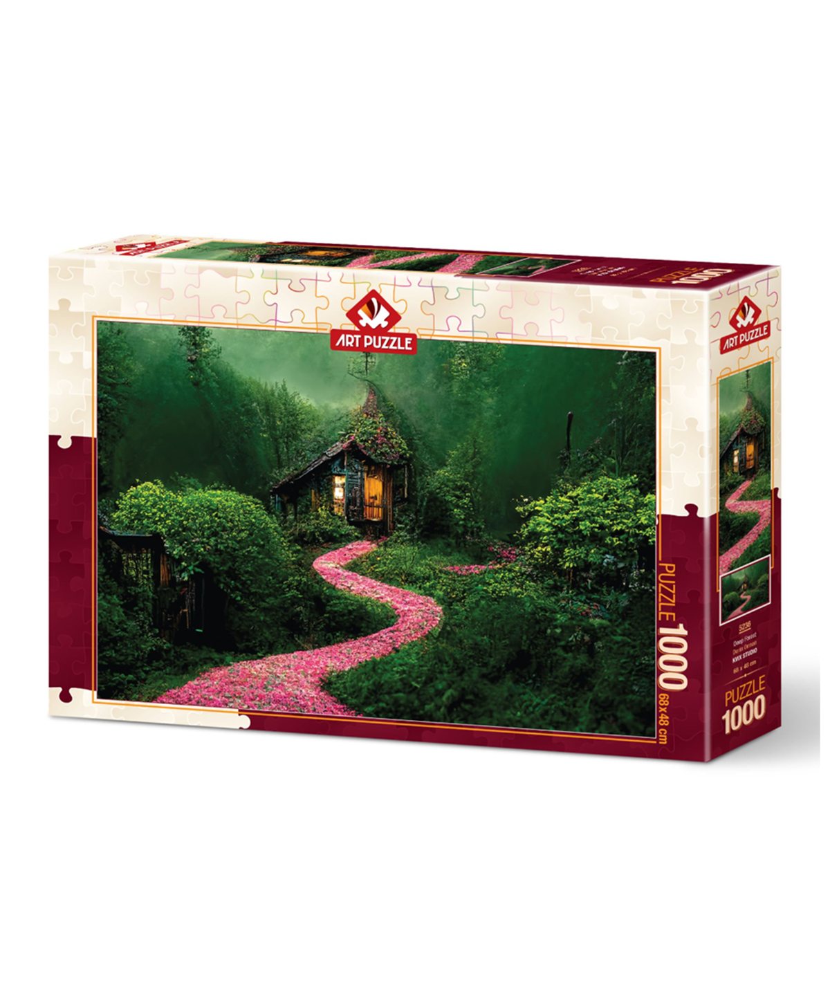 Breadcrumbut, ART PUZZLE, DERIN ORMAN-1000 PARCA