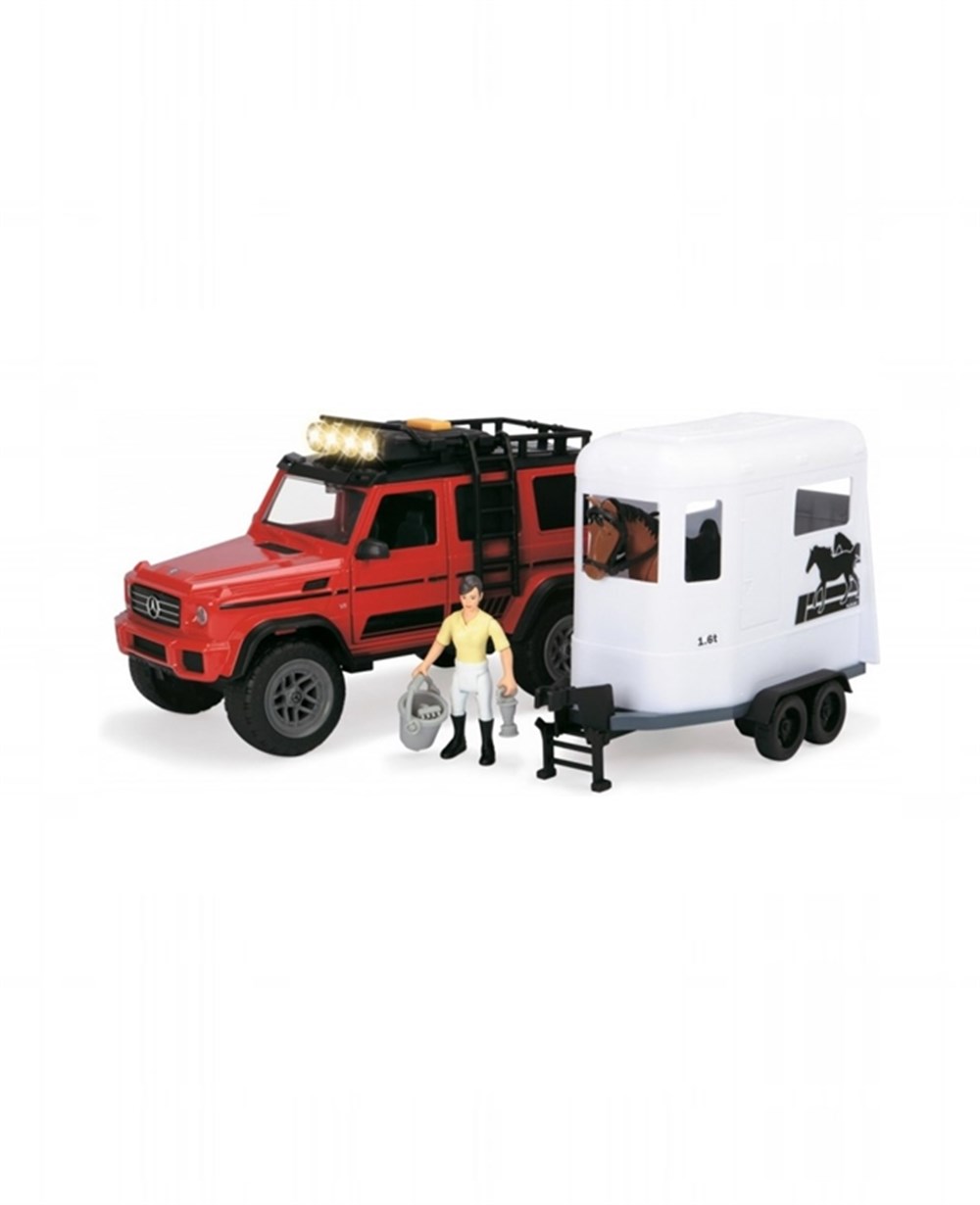 Breadcrumbut, DICKIE TOYS, Dickie Toys Playlife Horse Trailer Set