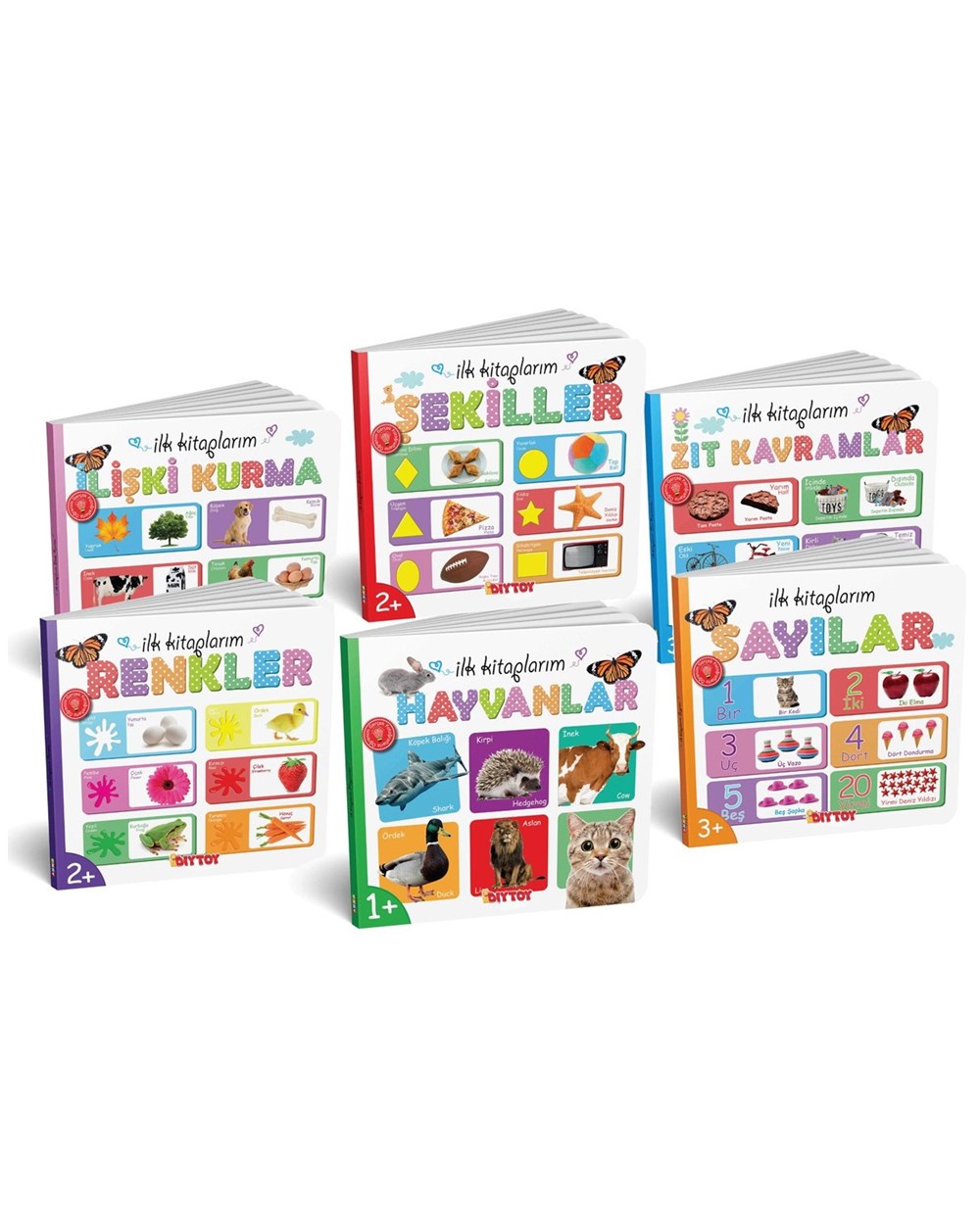 Breadcrumbut, DIYTOY, DiyToy İlk Kitaplarım 6lı Eğitim Seti