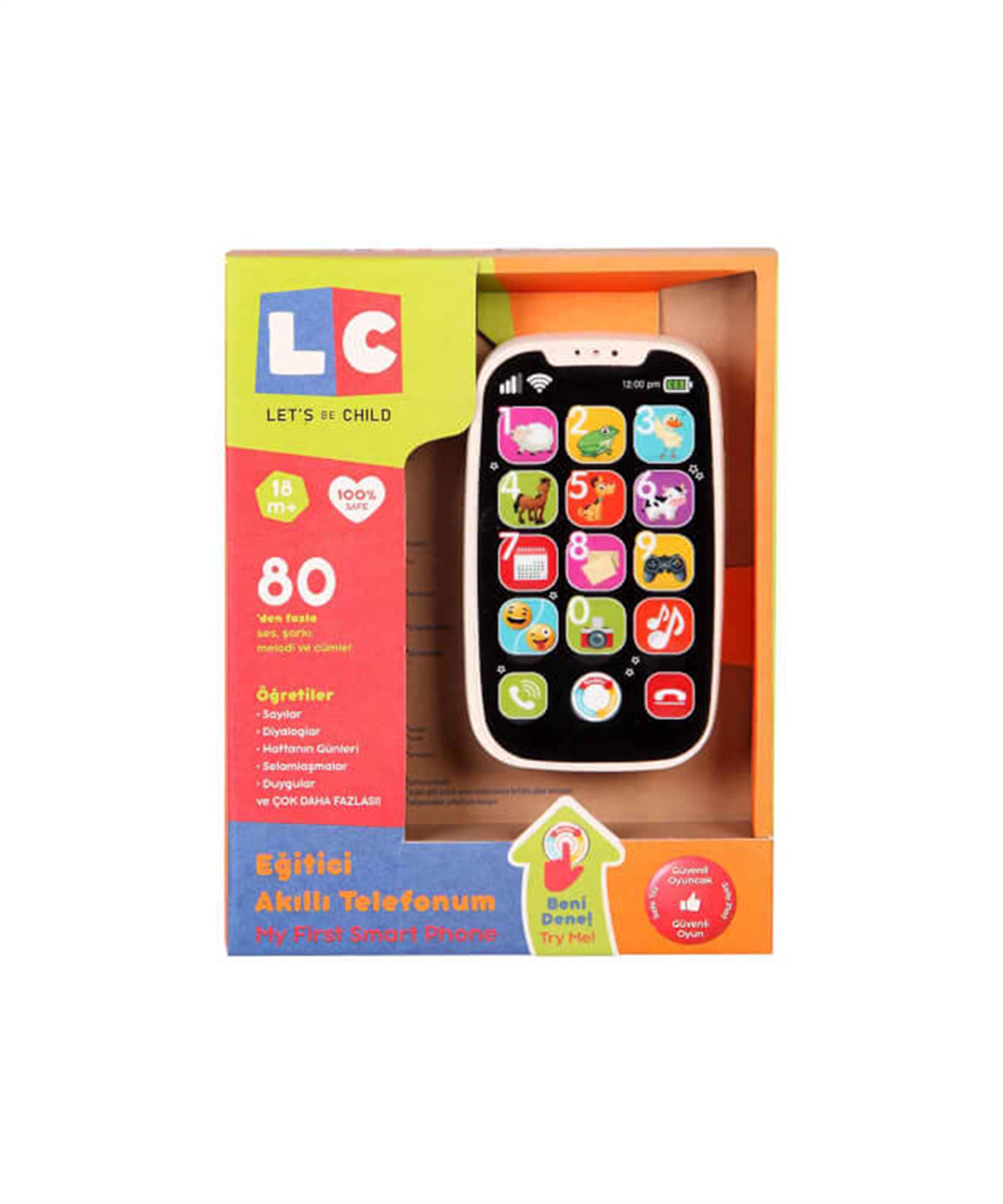 Breadcrumbut, Kanz, Eğitici Akıllı Telefonum 09008 Beyaz