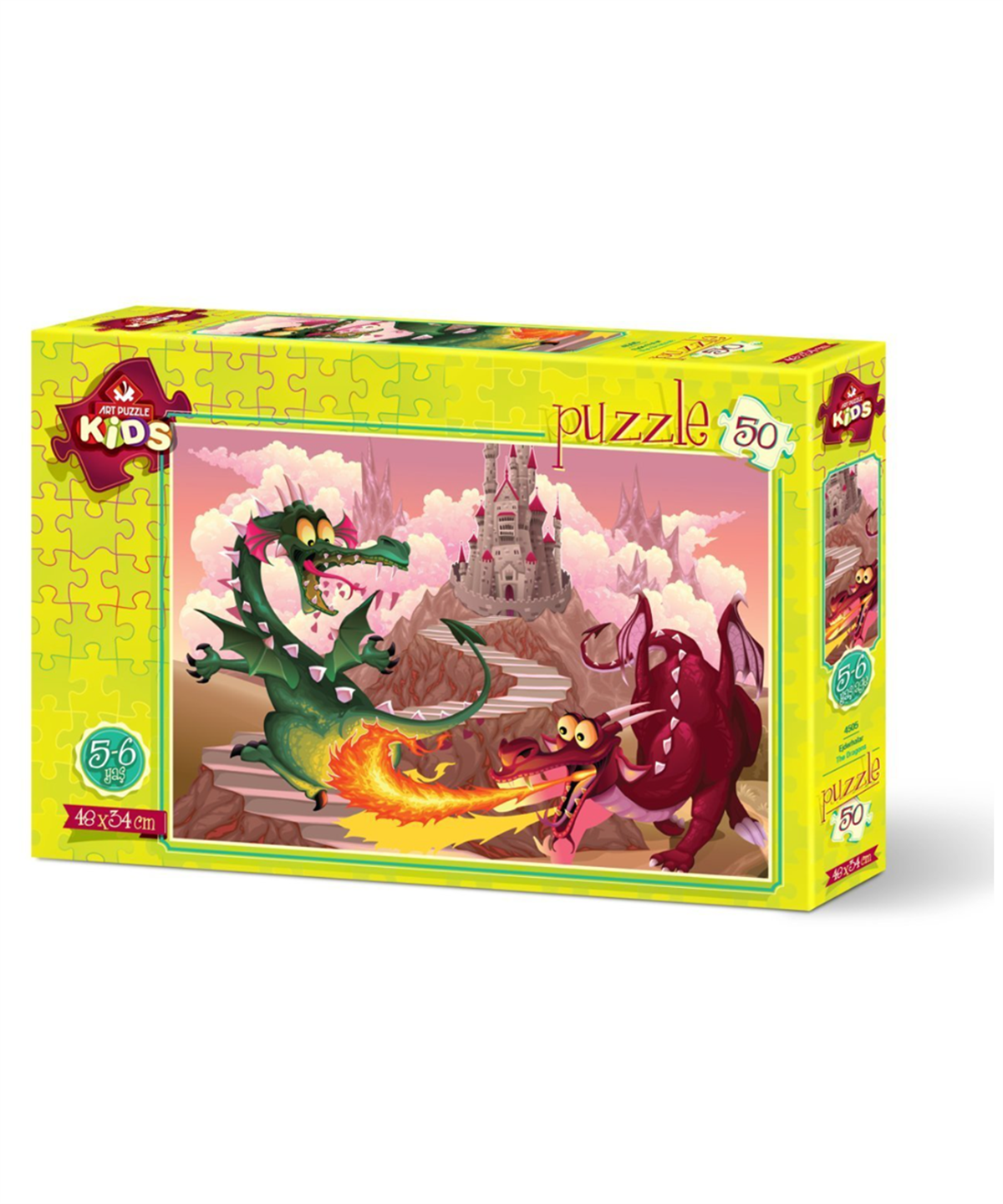Breadcrumbut, ART PUZZLE, EJDERHALAR - 50 PARÇA