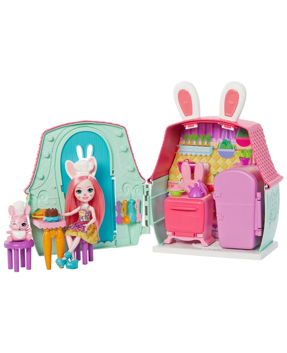 Breadcrumbut, Enchantimals, Enchantimals Kulübe Oyun Setleri Bree Bunny GYN59 GYN60 Bree Bunny ve Twist