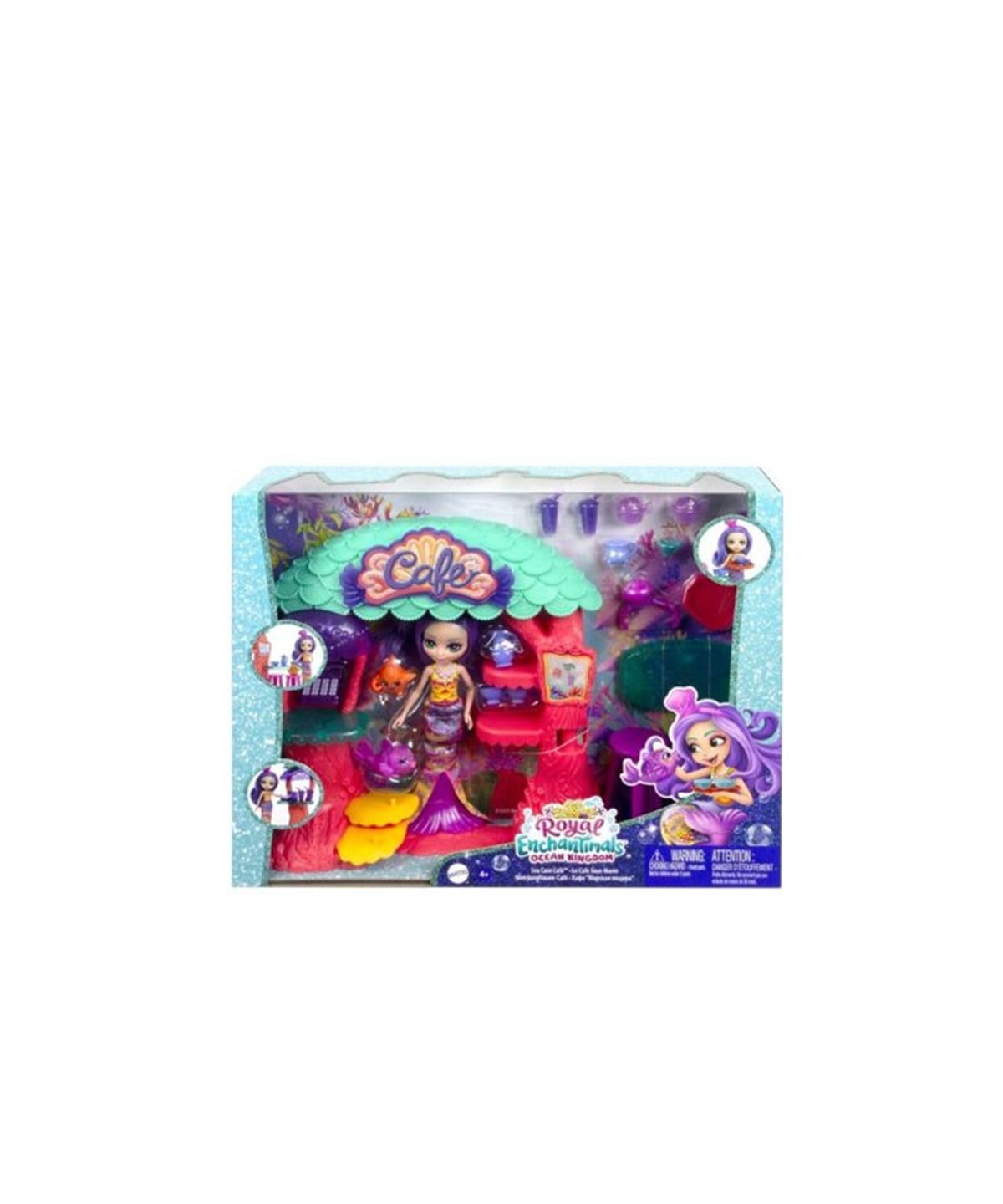 Breadcrumbut, Enchantimals, Enchantimals Su Altı Kafe Oyun Seti HCF86