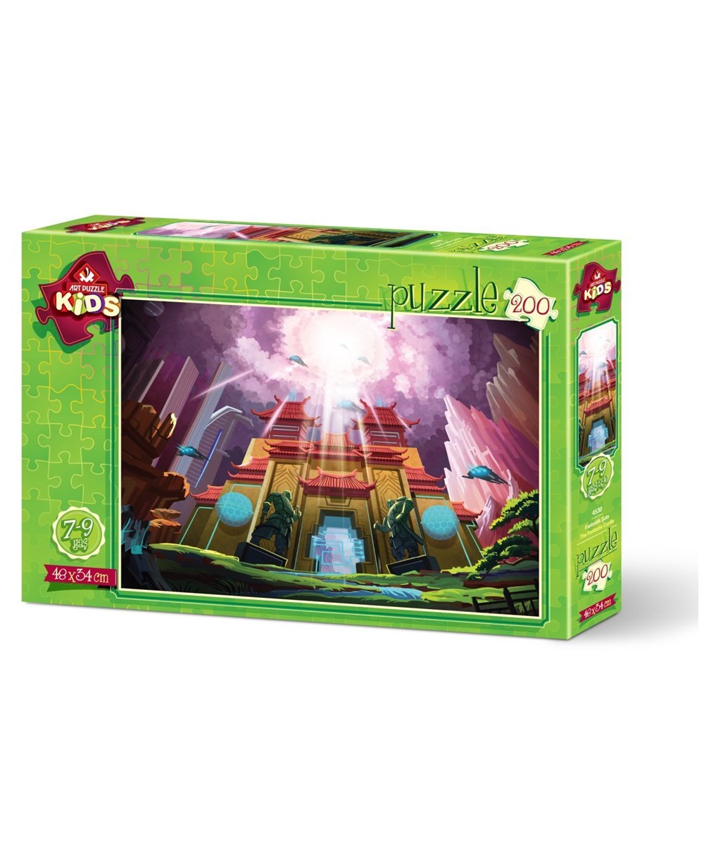 Breadcrumbut, ART PUZZLE, FANTASTİK ŞATO - 200 PARÇA