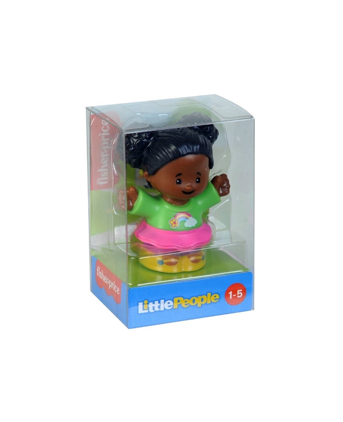 Breadcrumbut, Fisher Price, Fisher Price Little People Karakterleri DVP63 HBJ31 Gökkuşağı Tişörtlü Tessa