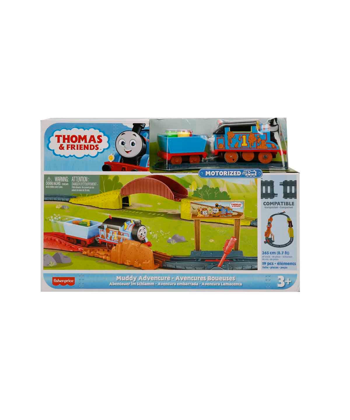 Breadcrumbut, Thomas ve Arkadaşları, Fisher Price Thomas ve Arkadaşları Motorlu Tren HGY78 HHV98 Muddy Adventure