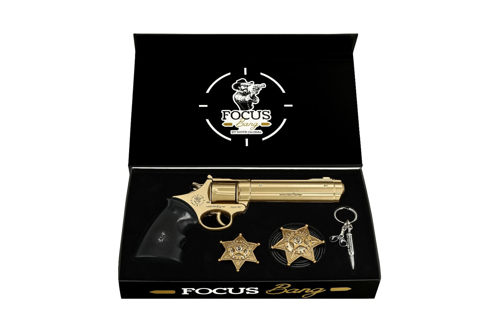 Breadcrumbut, SAYER, Focus Bang Oyuncak Kapsül Tabanca Gold Seri
