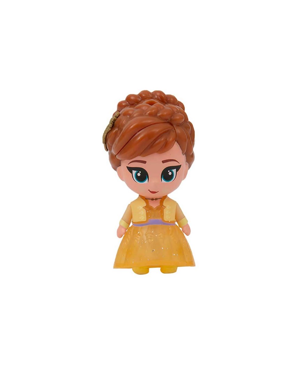 Breadcrumbut, FROZEN, Frozen 2 Işıklı Tekli Mini Figür 7 cm 79934 Anna Sarı Elbise