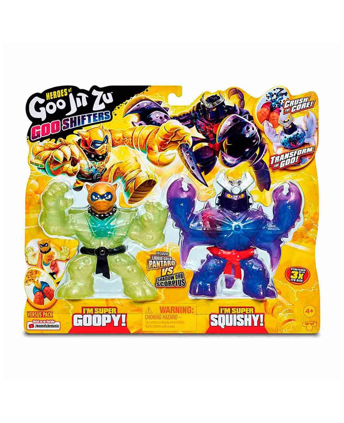 Breadcrumbut, Goojitzu, Goojitzu Gooshifter 2’li Paket GJT35000 Pantaro vs Scorpius