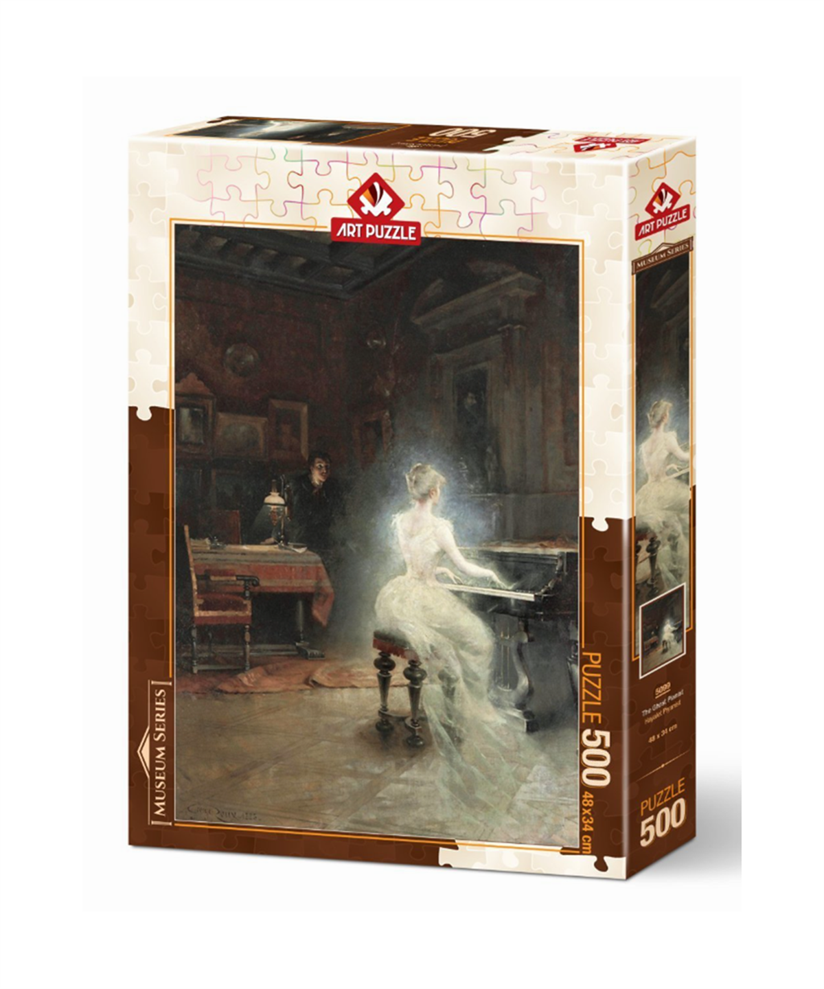 Breadcrumbut, ART PUZZLE, HAYALET PİYANİST - 500 PARÇA