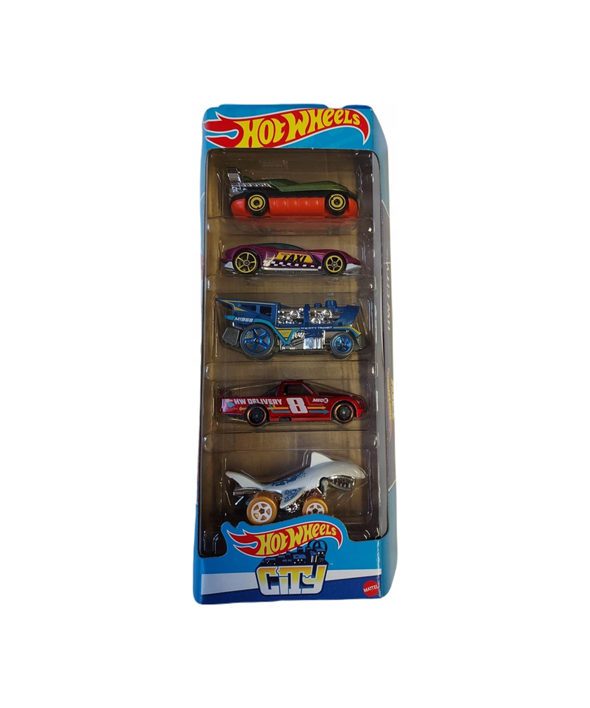 Breadcrumbut, Hot Wheels, Hot Wheels 5'li Araba Seti 01806 HLY67 City