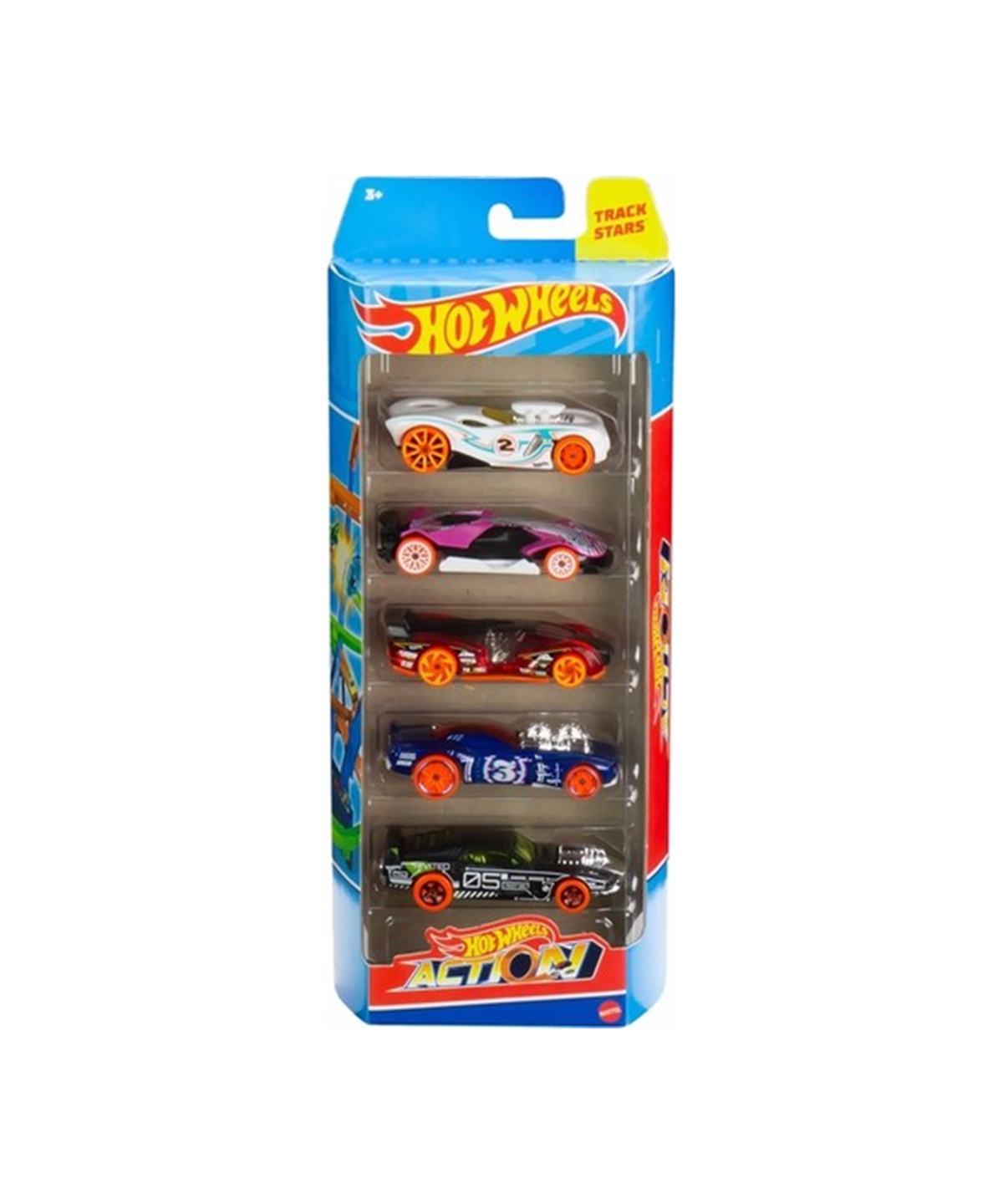 Breadcrumbut, Hot Wheels, Hot Wheels 5'li Araba Seti 01806 HLY66 Hot Wheels Action
