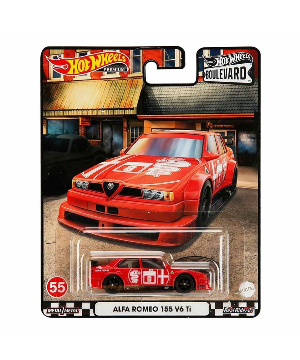 Breadcrumbut, Hot Wheels, Hot Wheels Boulevard Premium Araçlar GJT68 HCR34 Alfa Romeo 155 V6 Ti