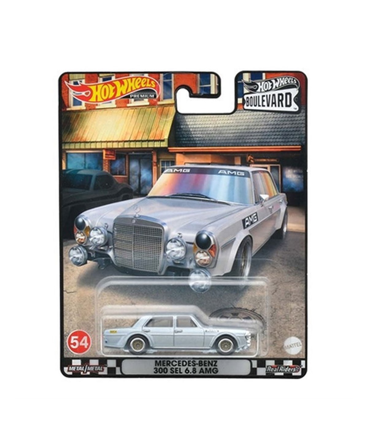 Breadcrumbut, Hot Wheels, Hot Wheels Boulevard Premium Araçlar GJT68 HCR14 Mercedes-Benz 300 Sel 6.8 Amg