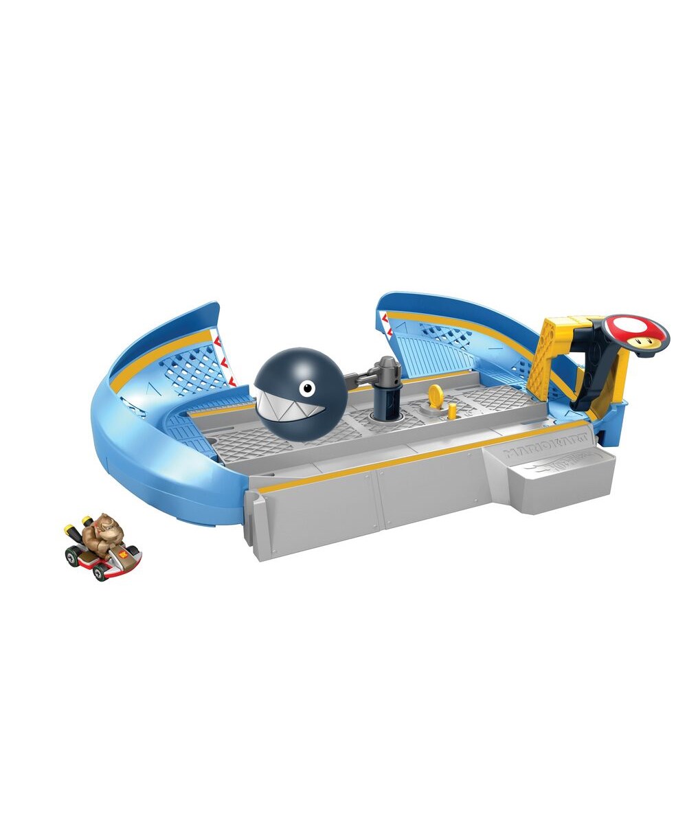 Breadcrumbut, Hot Wheels, Hot Wheels Mario Kart Çılgın Yaratıklar Oyun Seti GCP26 GKY48 Chain Chomp