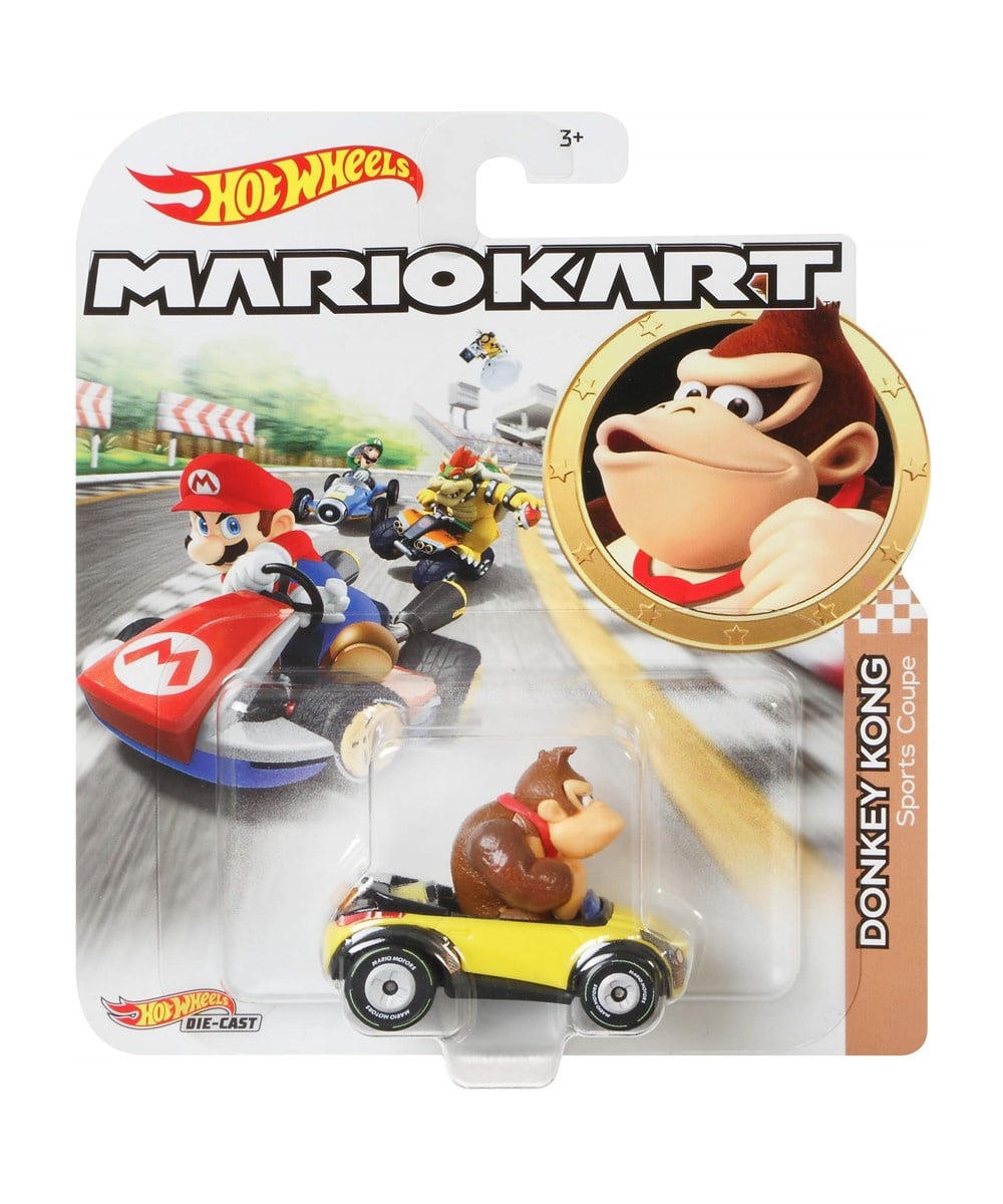 Breadcrumbut, Hot Wheels, Hot Wheels Mario Kart Karakter Araçlar GBG25 GJH57 Donkey Kong