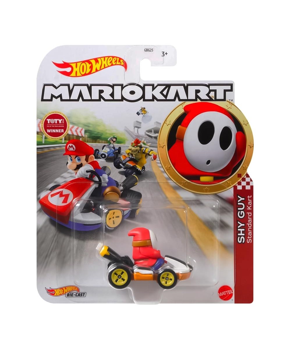 Breadcrumbut, Hot Wheels, Hot Wheels Mario Kart Karakter Araçlar GBG25 GRN25 Shy Guy