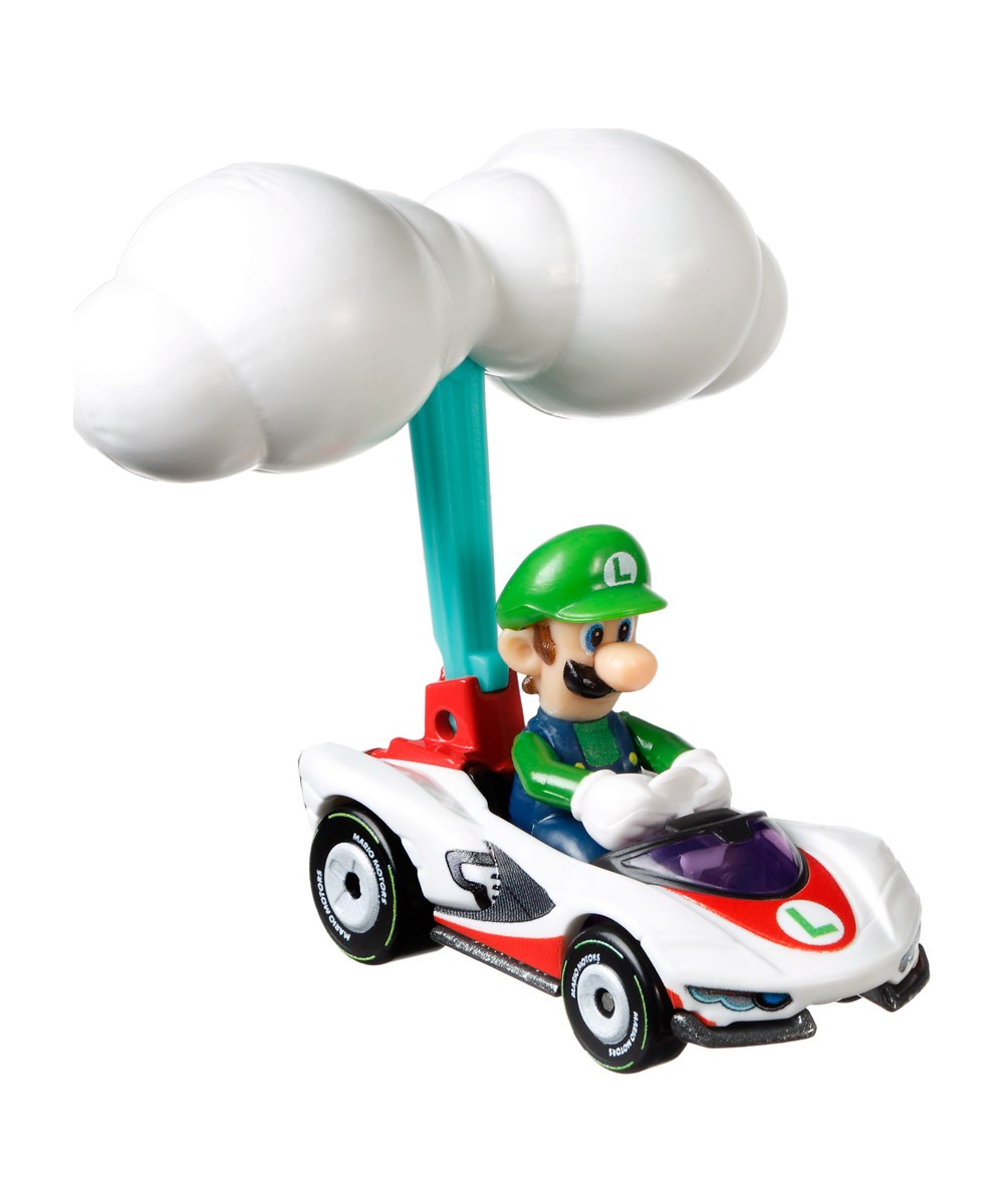 Breadcrumbut, Hot Wheels, Hot Wheels Mario Kart Planörlü Araçlar Luigi GVD30 GVD35 Luigi