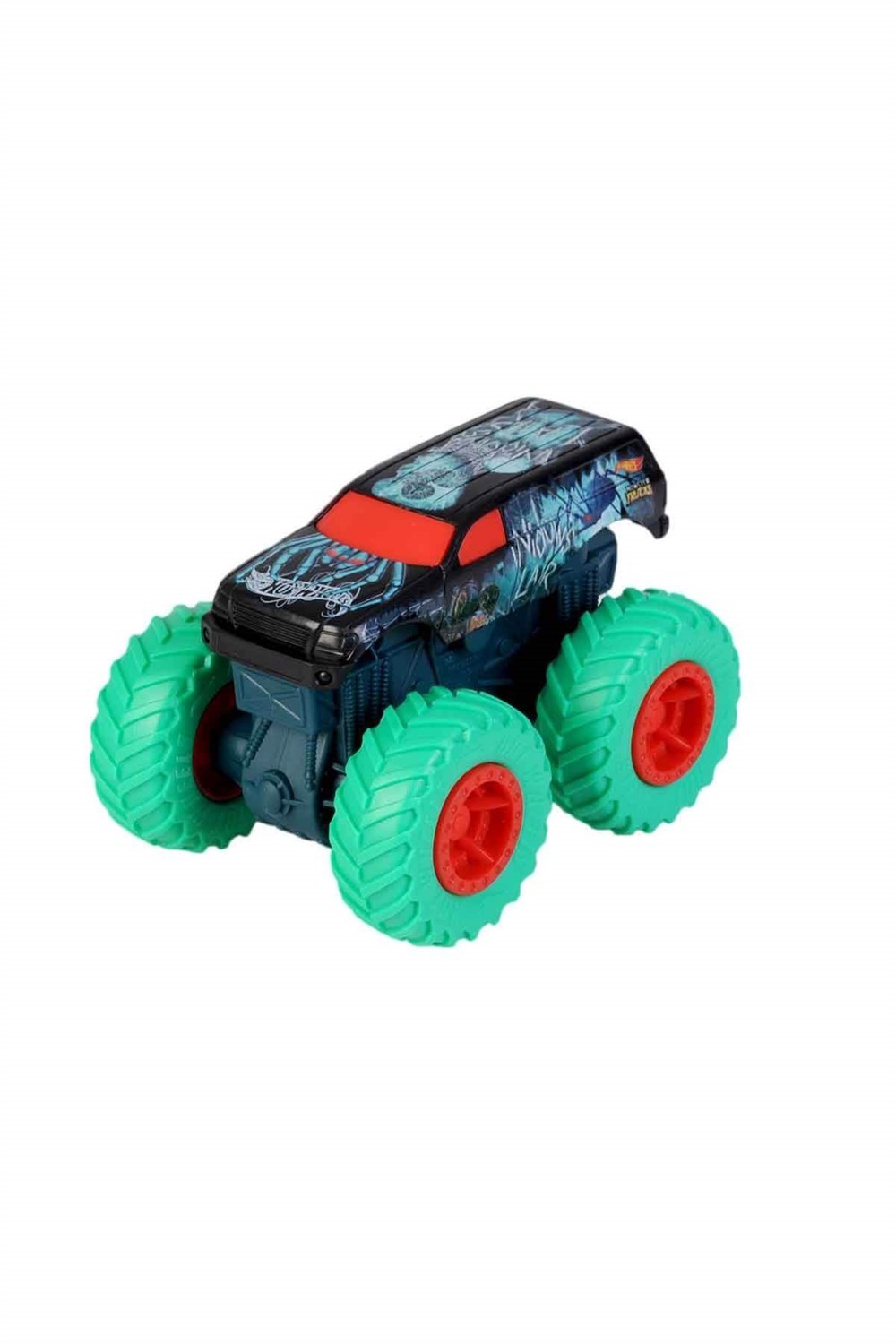 Breadcrumbut, Hot Wheels, Hot Wheels Monster Trucks Çek Bırak Araba Widos Lair FYJ71-GCK76