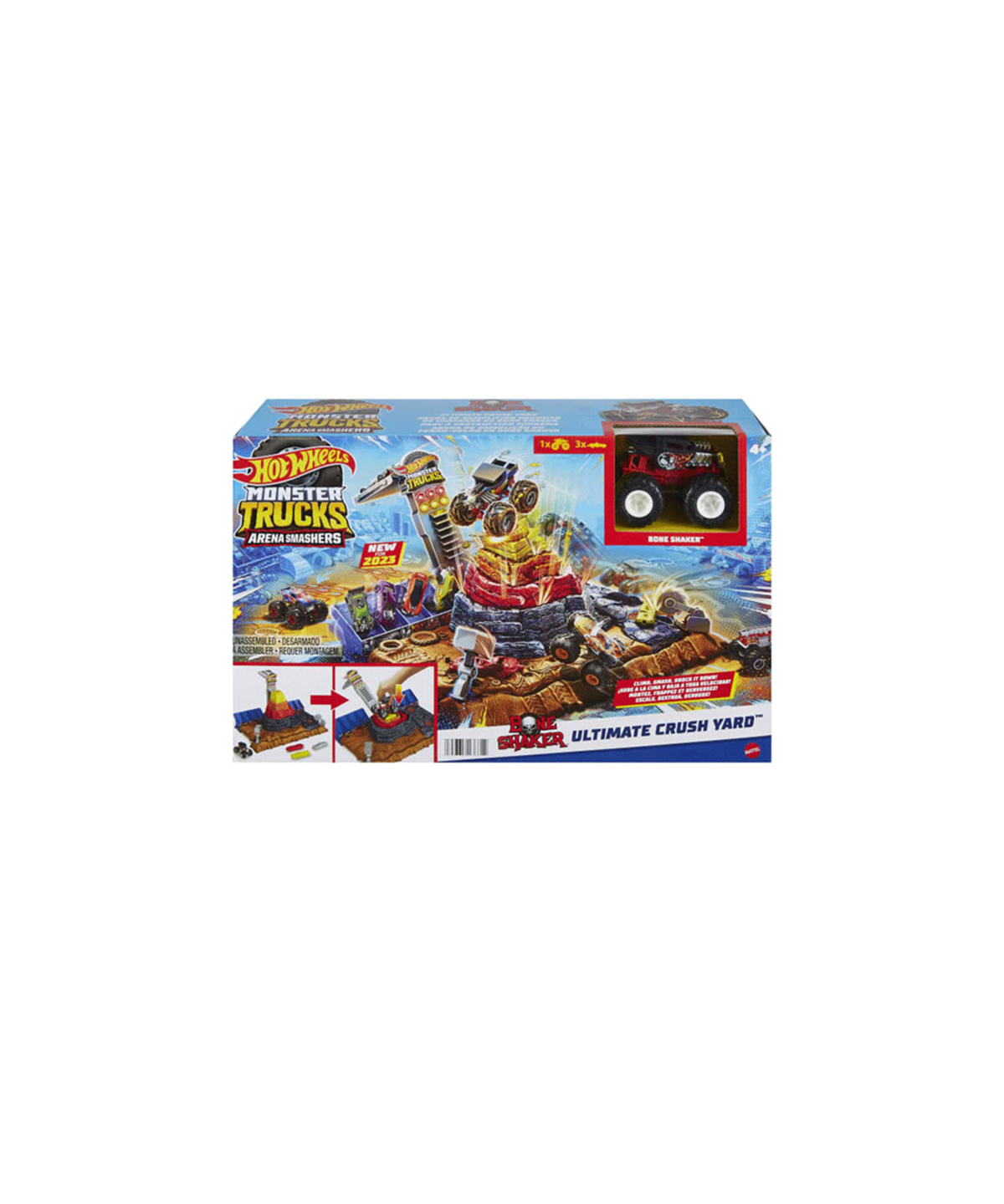 Breadcrumbut, Hot Wheels, Hot Wheels Monster Trucks Muhteşem Çarpışma Arenası HNB96