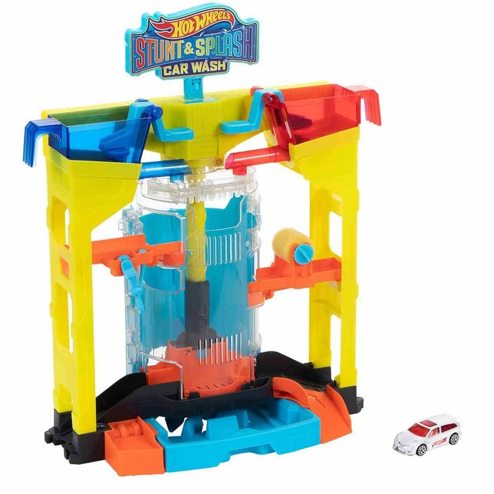 Breadcrumbut, Hot Wheels, Hot Wheels Oto Yıkamada Renk Değiştirme Oyun Seti GRW37