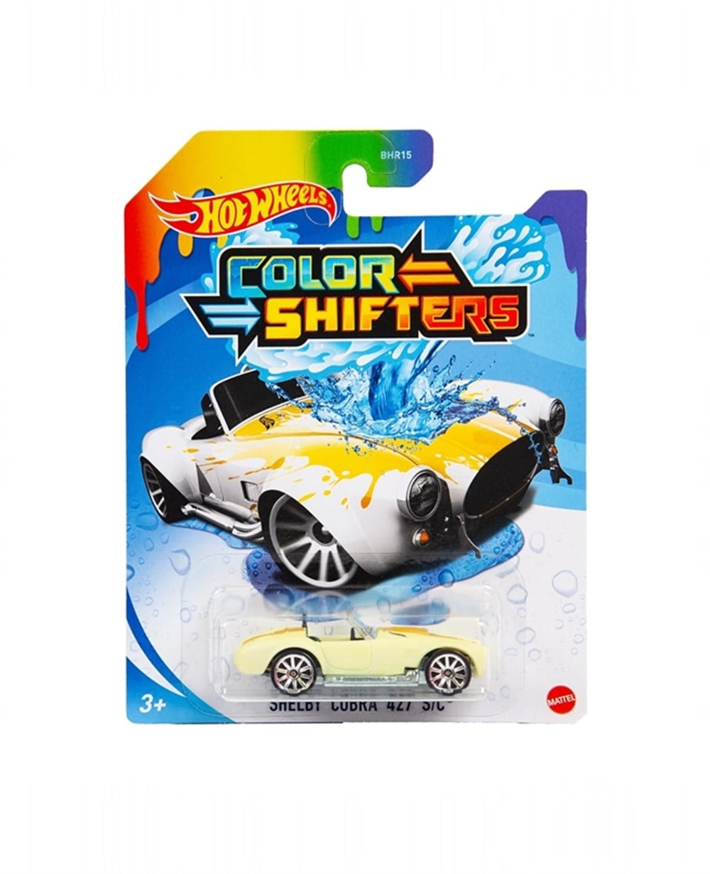 Breadcrumbut, Hot Wheels, Hot Wheels Renk Değiştiren Araçlar BHR15 CFM48 Shelby Cobra 427 S/C