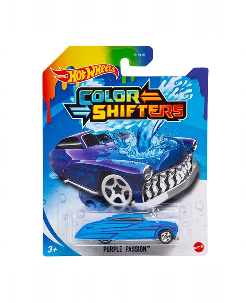 Breadcrumbut, Hot Wheels, Hot Wheels Renk Değiştiren Araçlar BHR15 BHR52 Purple Passion