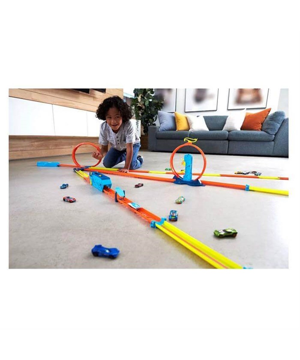Breadcrumbut, Hot Wheels, Hot Wheels Track Builder Tasarla ve Yeniden Oluştur Serisi GLC87 GVG08 Sür ve Fırlat Paketi