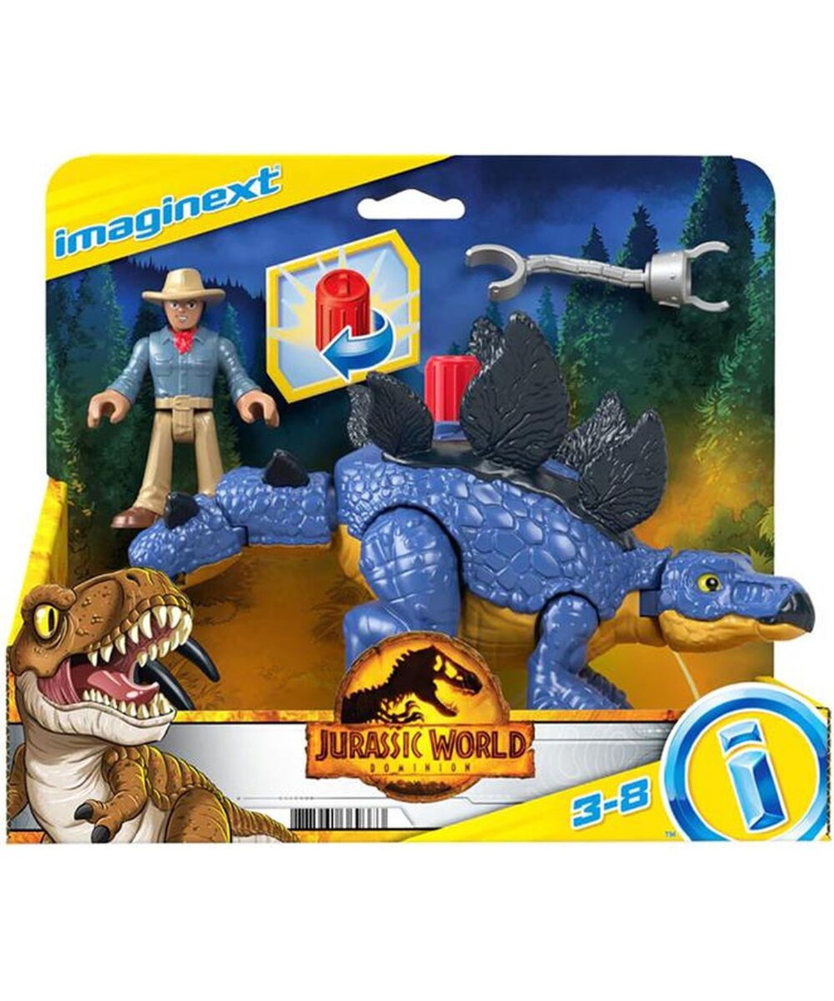Breadcrumbut, Imaginext, Imaginext Jurassic World Slash'N Battle Stinger GVV65 GVV64 Mavi