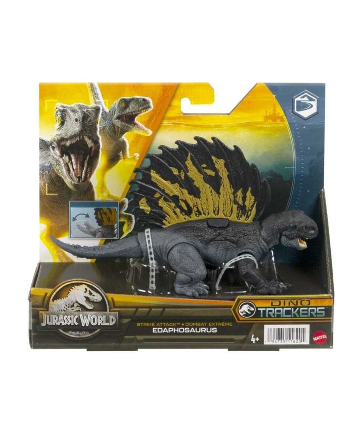 Breadcrumbut, Jurassic World, Jurassic World Hareketli Dinozor Figürleri HLN63 HLN67 Edaphosaurus
