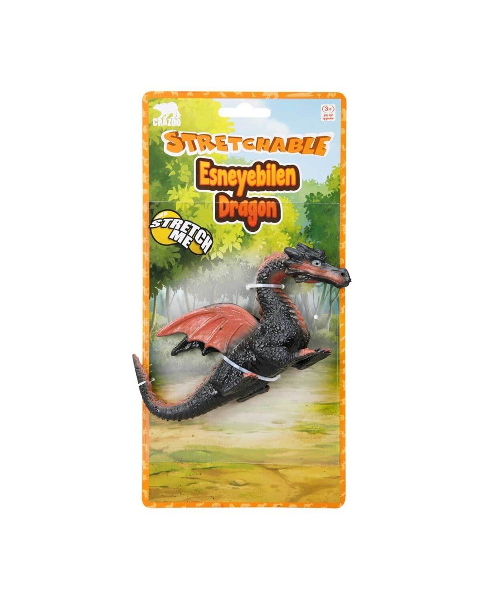 Breadcrumbut, Sunman, Kartela Streç Ejderha Esneyebilen Dragon 61707 Siyah Turuncu Kanat