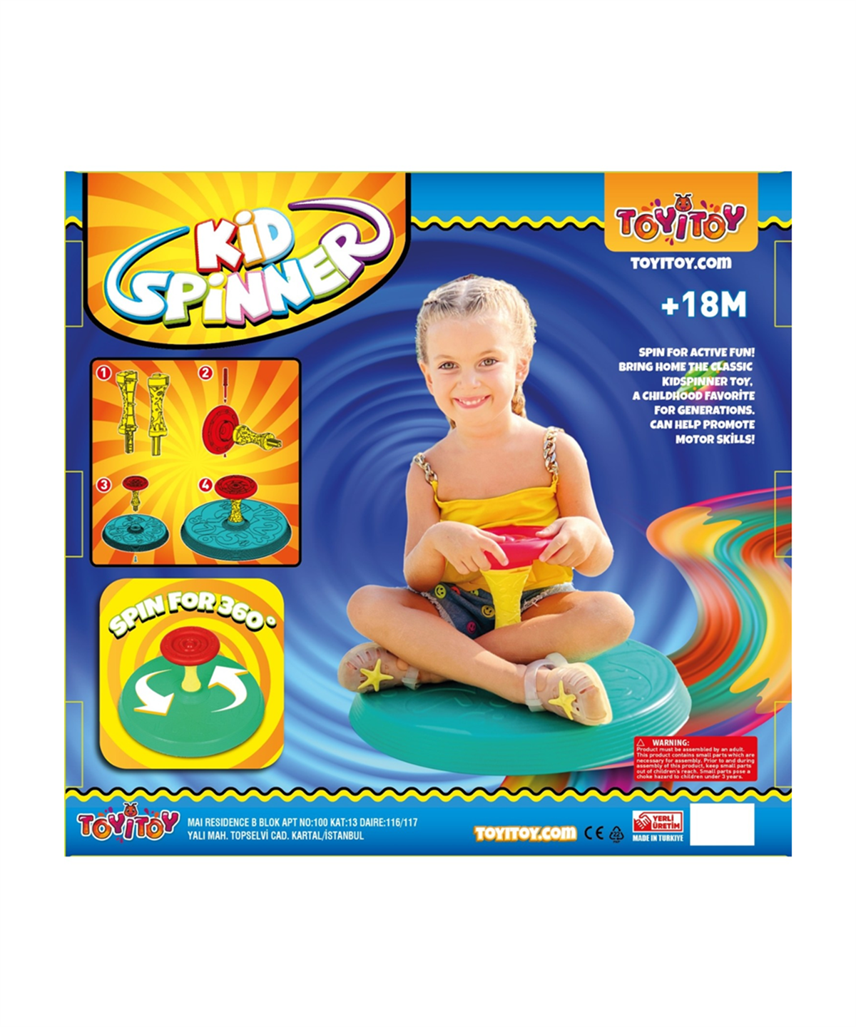 Breadcrumbut, GENEL, Kid Spinner Oyuncak