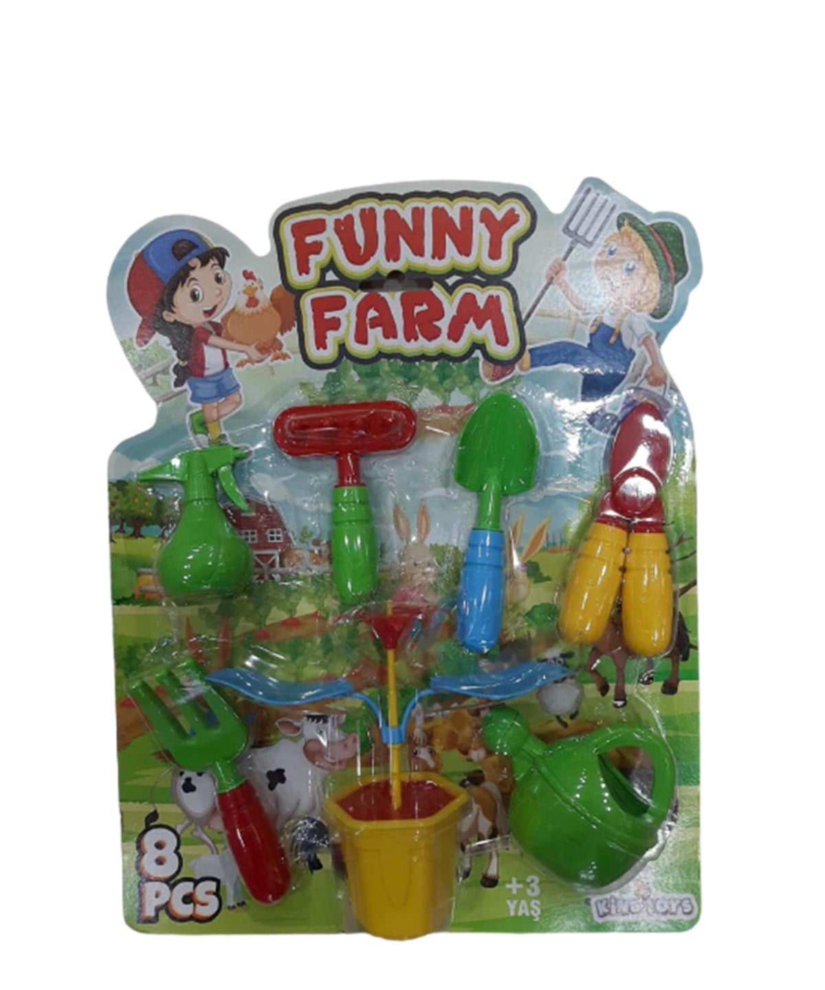 Breadcrumbut, Merkez Oyuncak, King Toys Kartela Bahçivan Tarım Seti ENG-1053