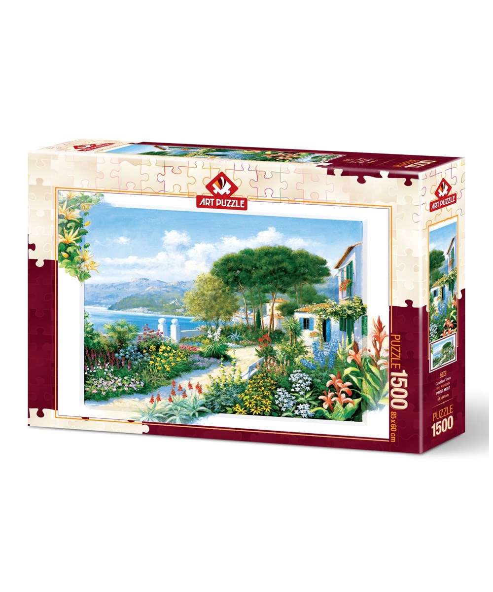 Breadcrumbut, ART PUZZLE, KIYI KASABASI - 1500 PARÇA