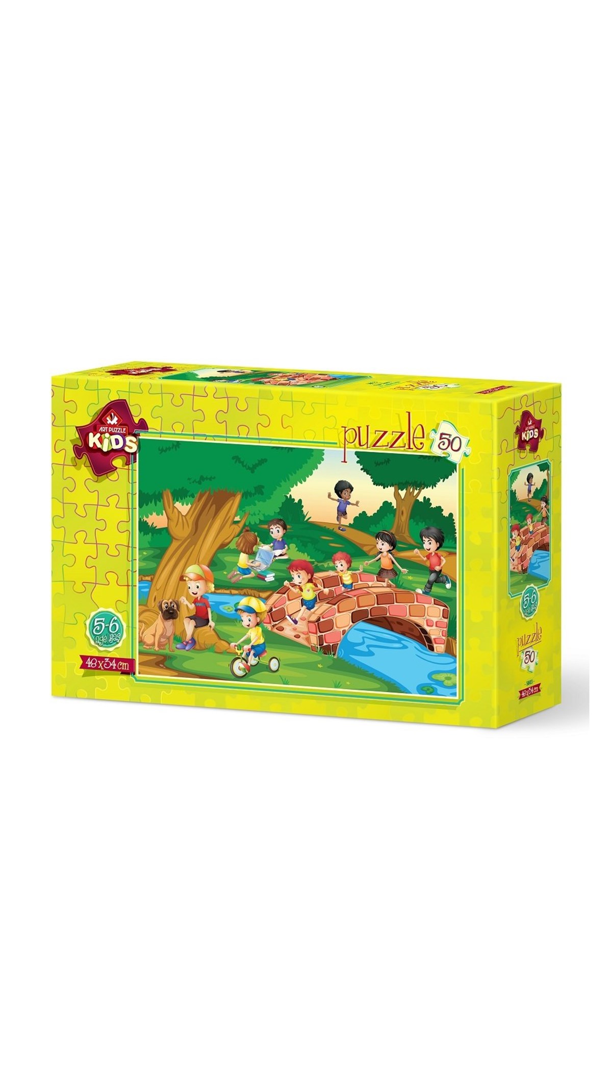 Breadcrumbut, ART PUZZLE, KOVALAMACA - 50 PARÇA 5603