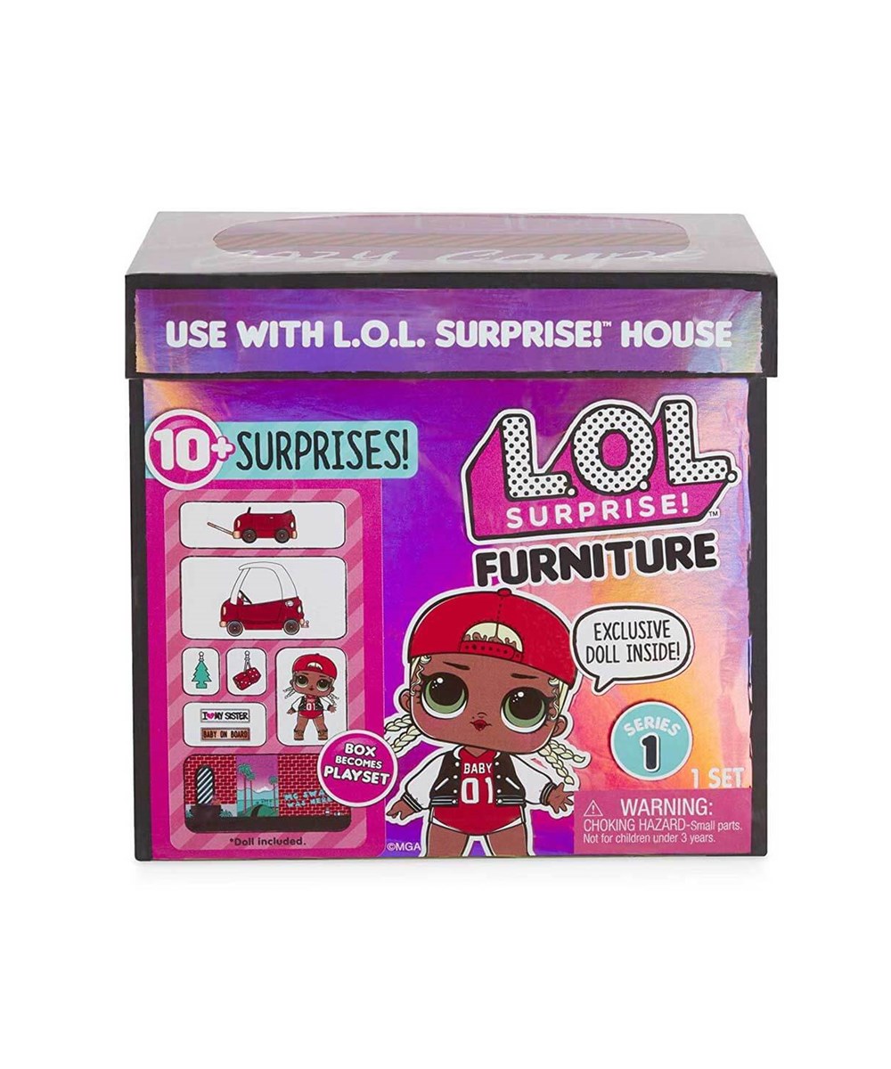 Breadcrumbut, L.O.L. Surprise - LOL Bebek, L.O.L Bebek ve Mobilya Oyun Seti LLU90000 Cozy Coupe