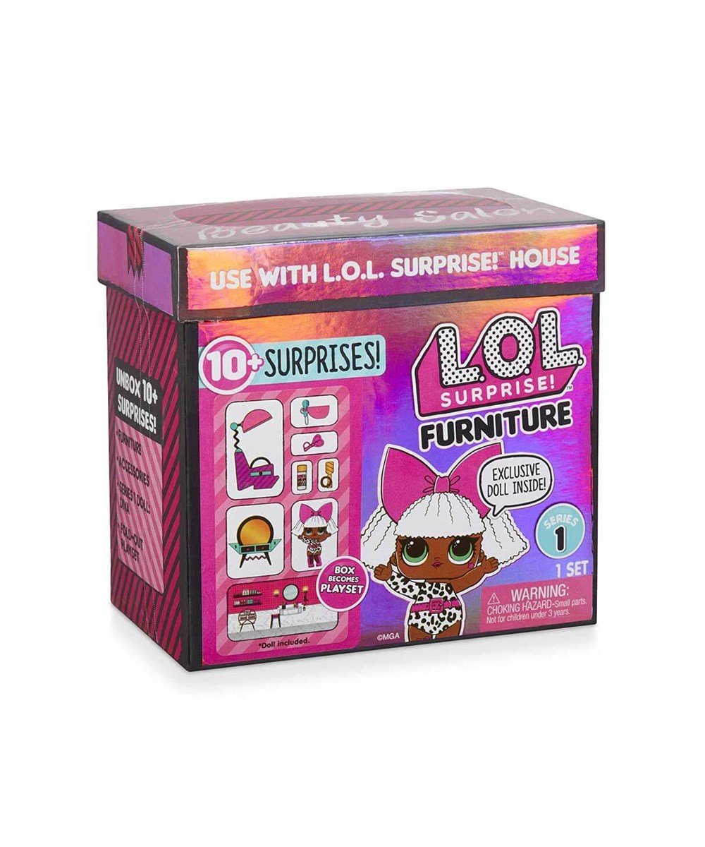 Breadcrumbut, L.O.L. Surprise - LOL Bebek, L.O.L Bebek ve Mobilya Oyun Seti LLU90000 Beauty Salon