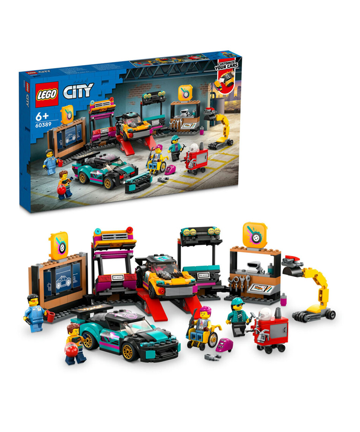 Breadcrumbut, Lego, LEGO City Araç Modifiye Atölyesi 60389