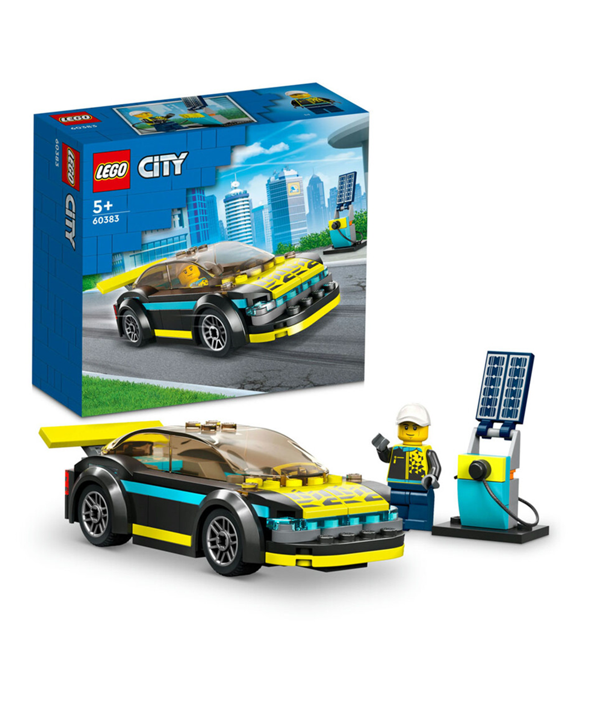 Breadcrumbut, Lego, LEGO City Elektrikli Spor Araba 60383