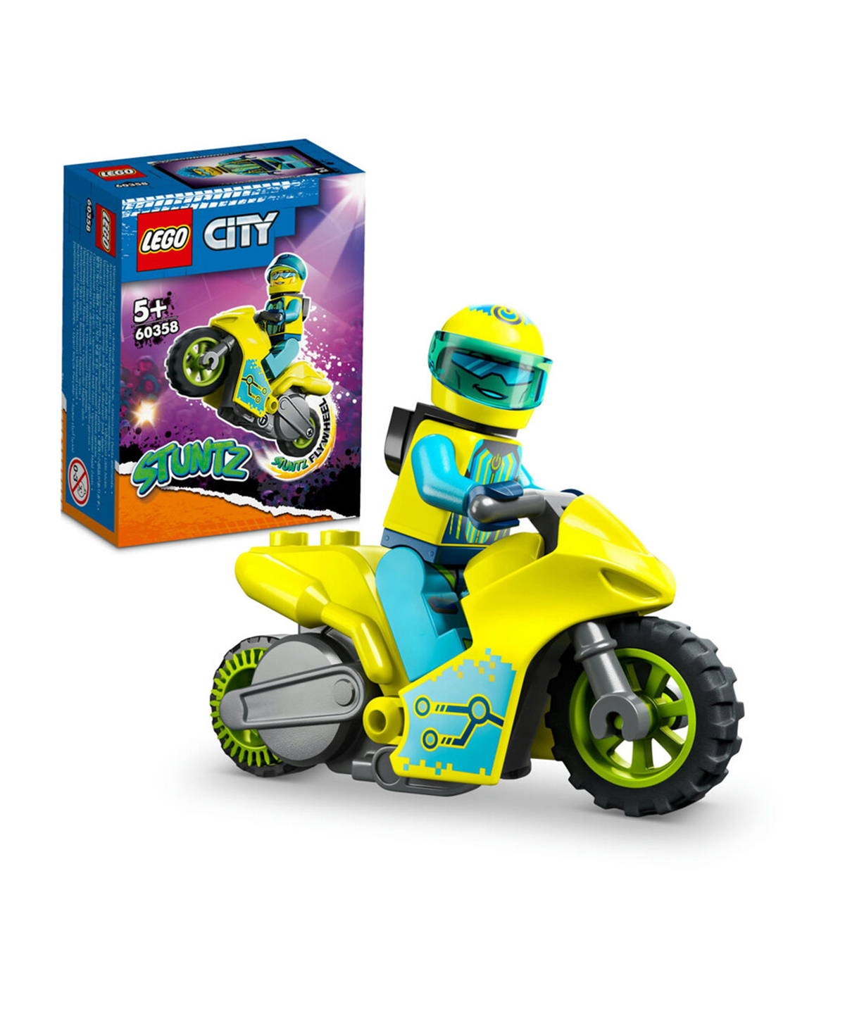 Breadcrumbut, Lego, LEGO City Siber Gösteri Motosikleti 60358