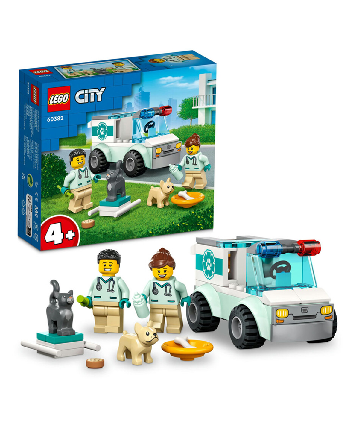 Breadcrumbut, Lego, LEGO City Veteriner Kurtarma Aracı 60382